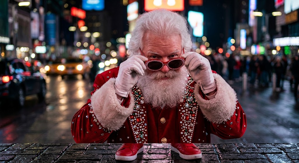 Referência criativa fornecida para o personagem Noel